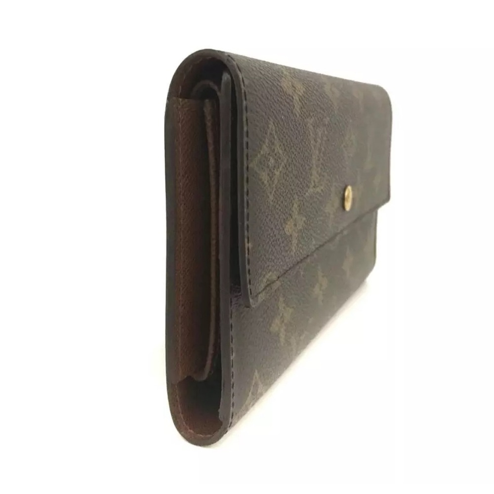 🏆💎💯 Louis Vuitton Monogram Porte Tresor International Trifold Long Wallet - Picture 4 of 9